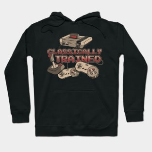 Classically Trained Retro Video Gamer Hoodie